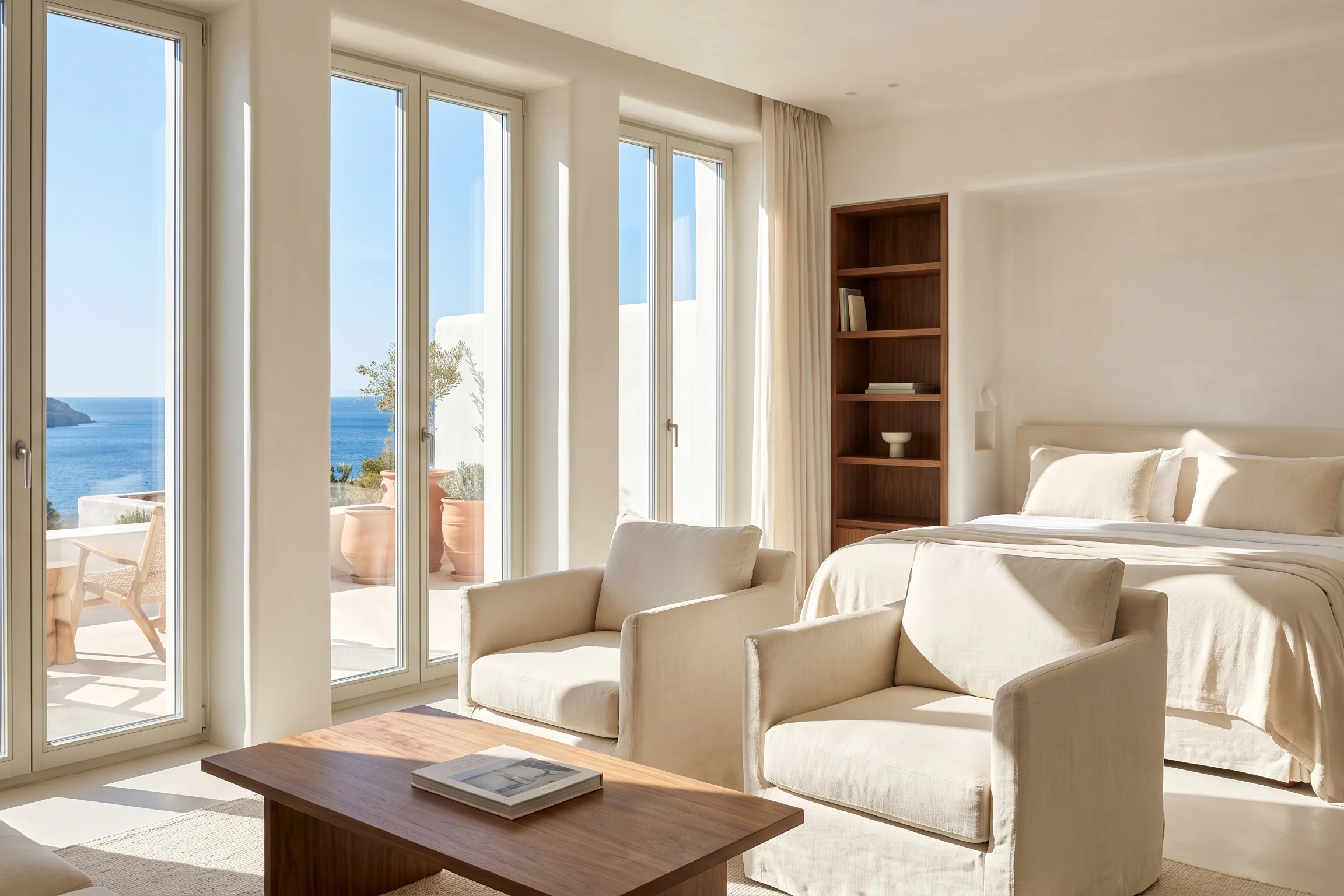 Denize bakan butik otel, Kaş